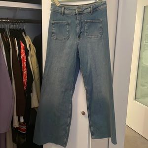 Zara Marine Straight Jeans